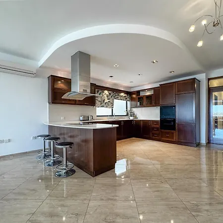 Seafront Terrace With A Breathtaking Valletta View 公寓 斯利马